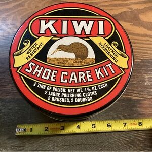 Kiwi Tin Shoe Care Kit